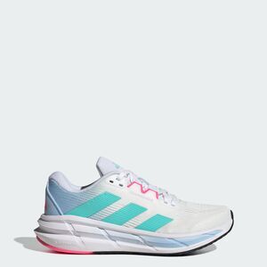 adidas Women’s Questar 3 Running Shoes Size 10 Cloud White Flash Aqua Lucid Pink